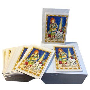 Tom Smith Christmas Cards Set With Envelopes Set of 16 Sustainable Smithbooks UK